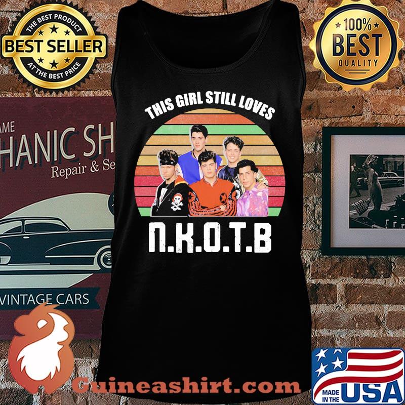 Official This girl still loves NKOTB vintage s Tank top