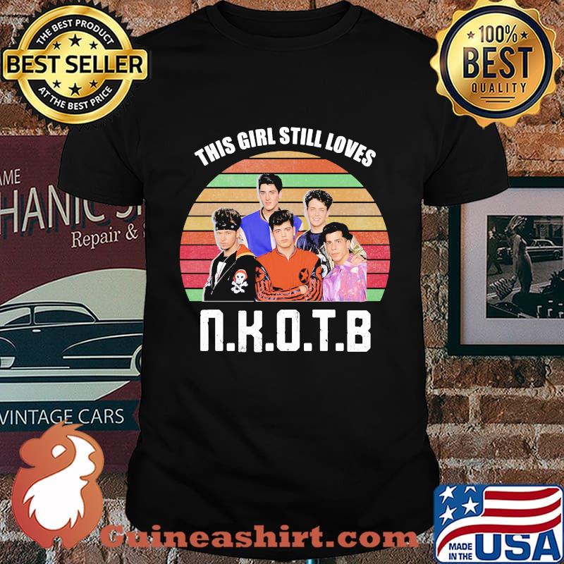 Official This girl still loves NKOTB vintage shirt