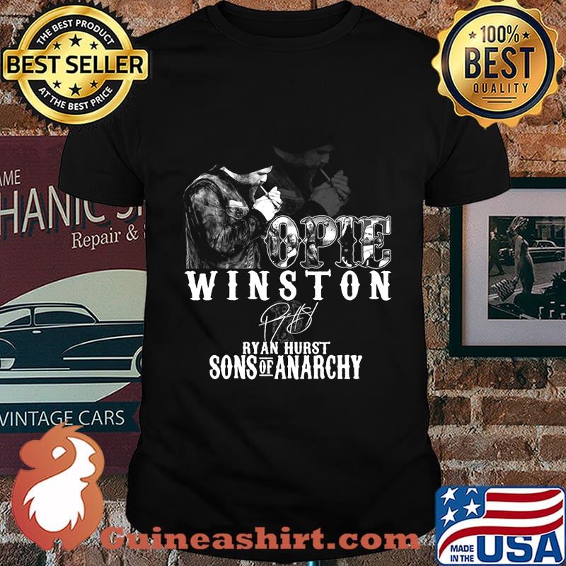Opie winston ryan hurst sons of anarchy signature shirt