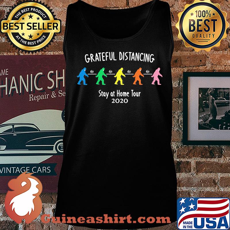 People Grateful Distancing Mask 6ft Stay at home tour 2020 s Tank top