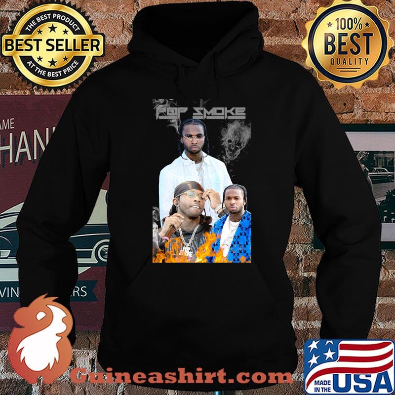 Pop smoke rest in peace king of new york fire s Hoodie