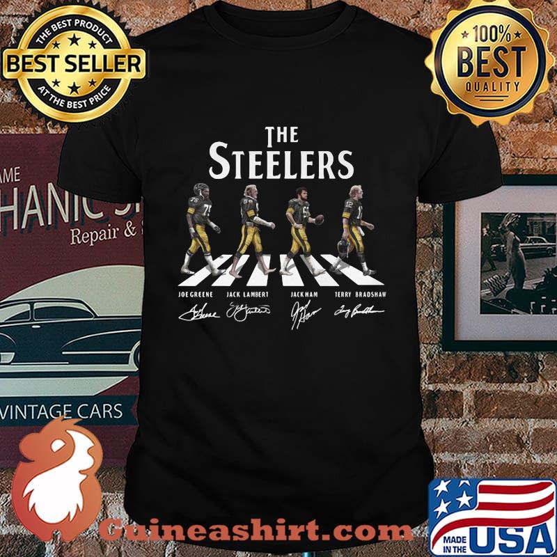 Premium Abbey Road The Steelers Signatures shirt