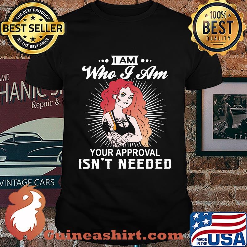 Punk merida parody i am who i am your approval isn't needed shirt