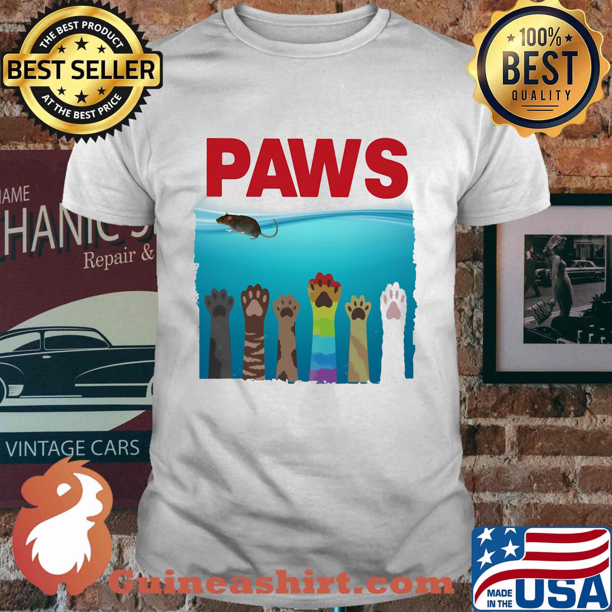 Rat cat hands paws LGBT shirt