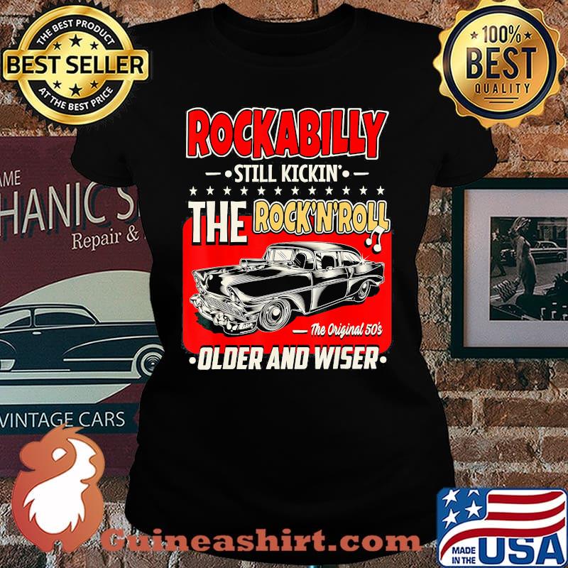 Rockabilly still kickin the rock n roll the original 50s older and wiser car s Laides