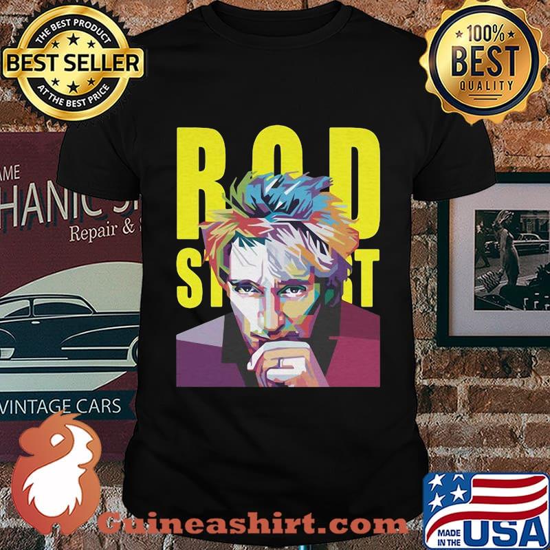 Rod stewart blondes art shirt