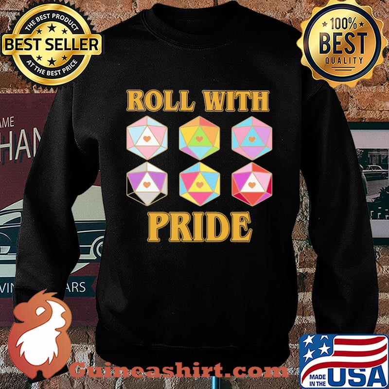 Roll with pride hearts s Sweater