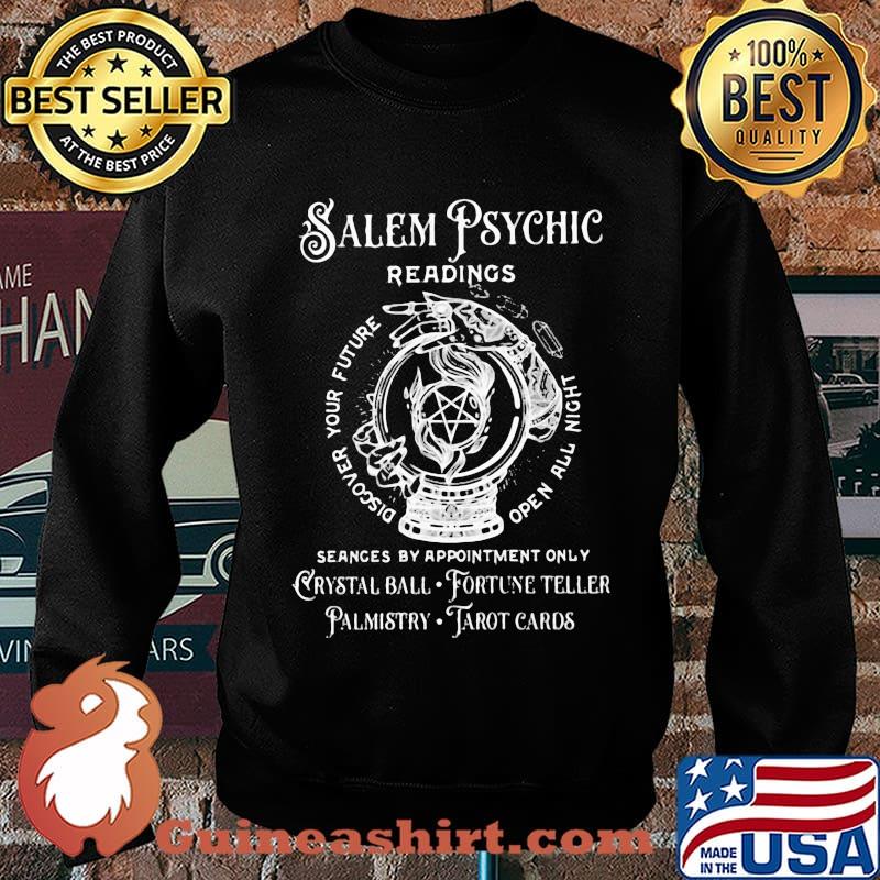 Salem psychic readings discover your future open all night seances by appointment only crystal ball fortune teller palmistry tarot cards s Sweater