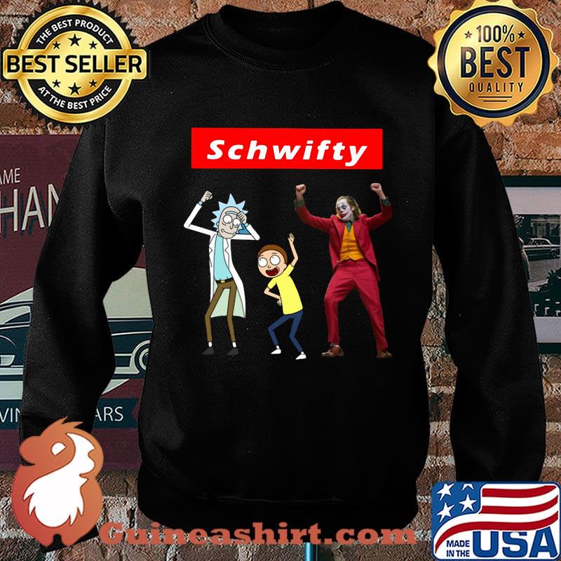 Schwifty Joker Rick and Morty jump s Sweater
