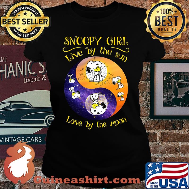 Snoopy girl live by the sun love by the moon s Laides