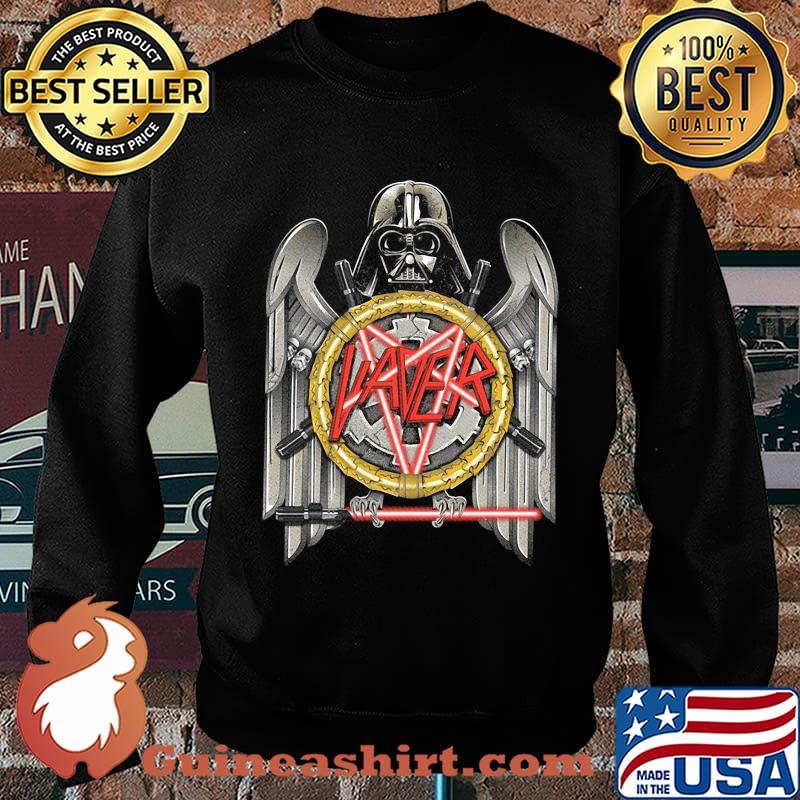 Star wars darth vader slayer eagle logo mashup s Sweater