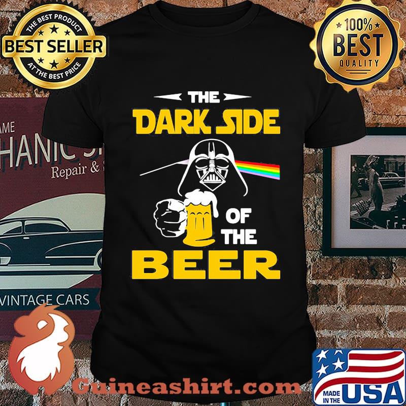 Star wars darth vader the dark side of the beer shirt