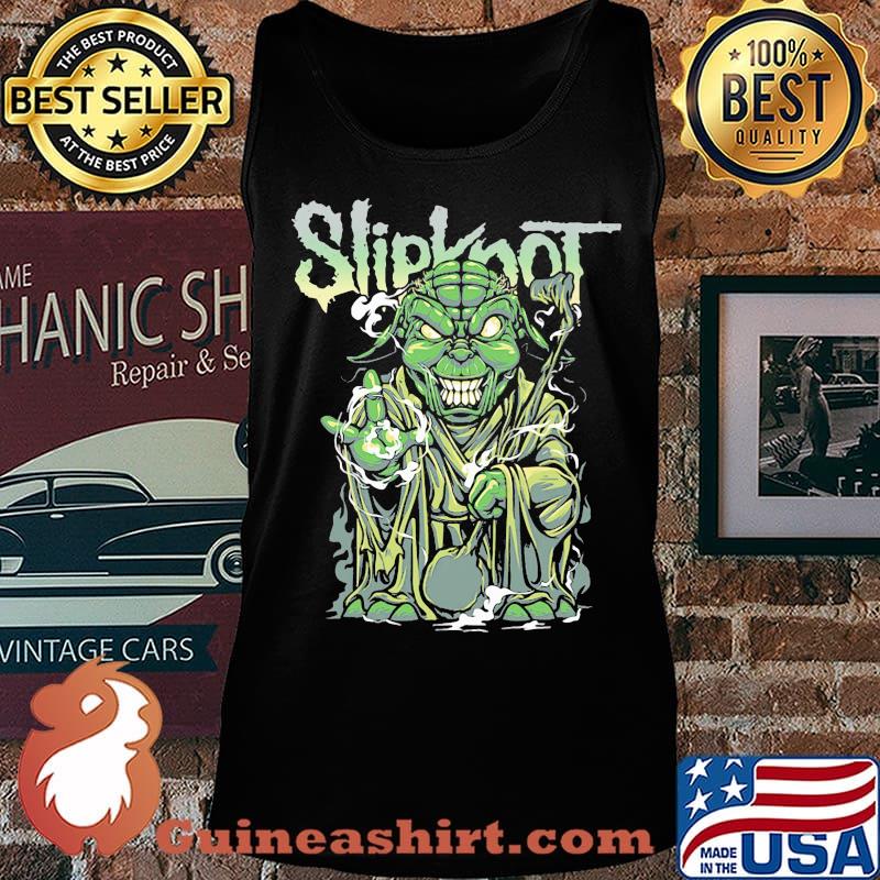 Star wars master yoda slipknot s Tank top