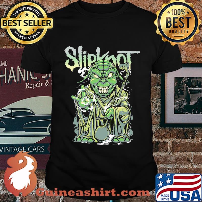 Star wars master yoda slipknot shirt