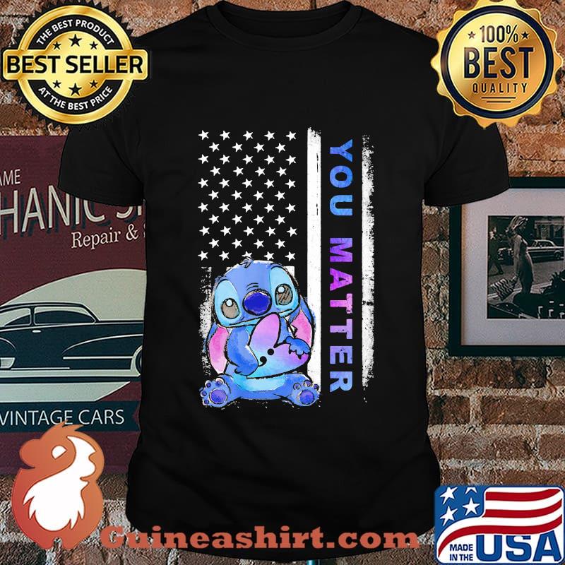Stich you matter American flag shirt