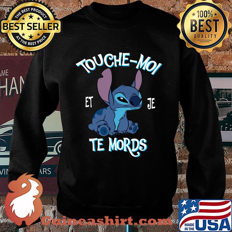 Stitch touche-moi et je te mords black s Sweater