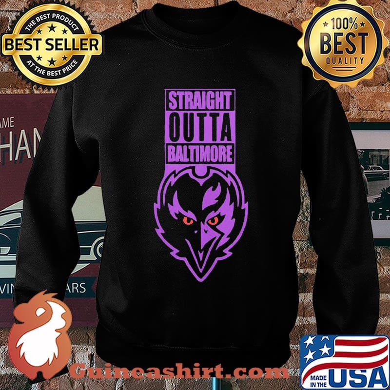 Straight outta baltimore ravens s Sweater