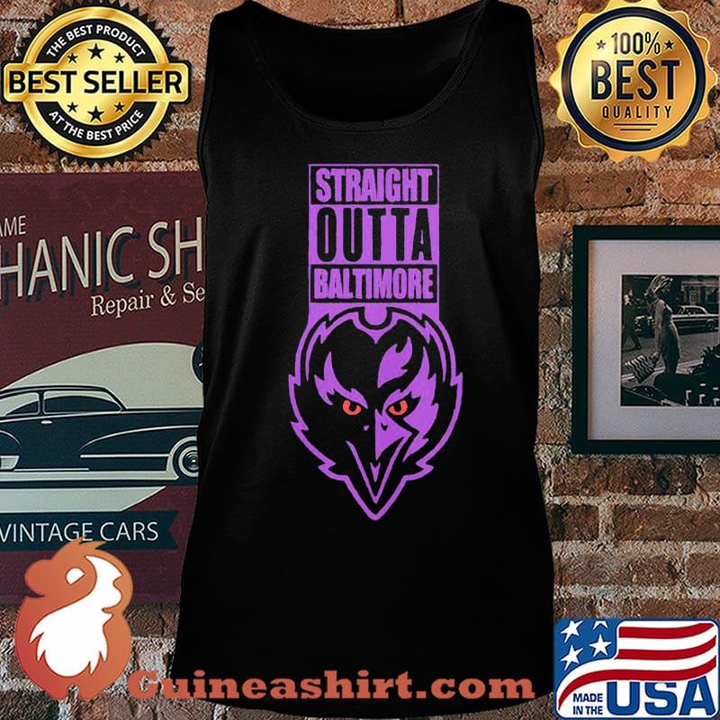 Straight outta baltimore ravens s Tank top