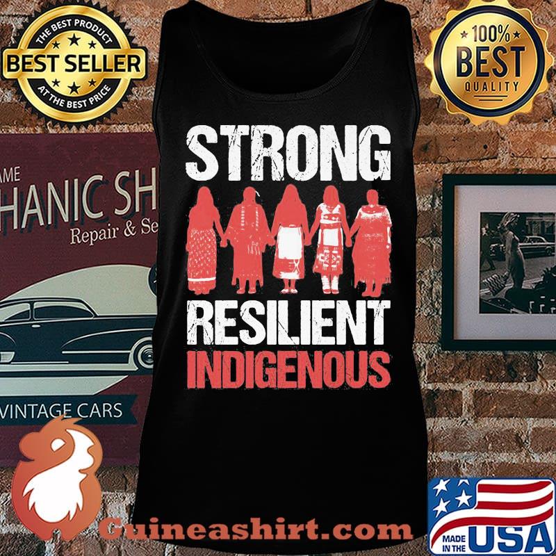Strong woman resilient indigenous s Tank top