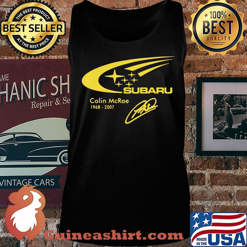Subaru colin mcrae 1968 2007 signature s Tank top