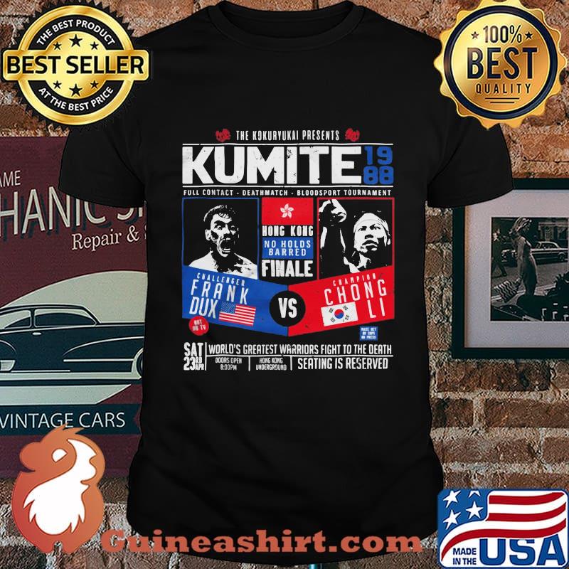 The Kokuryukai presents Kumite 1988 full contact deathmatch shirt