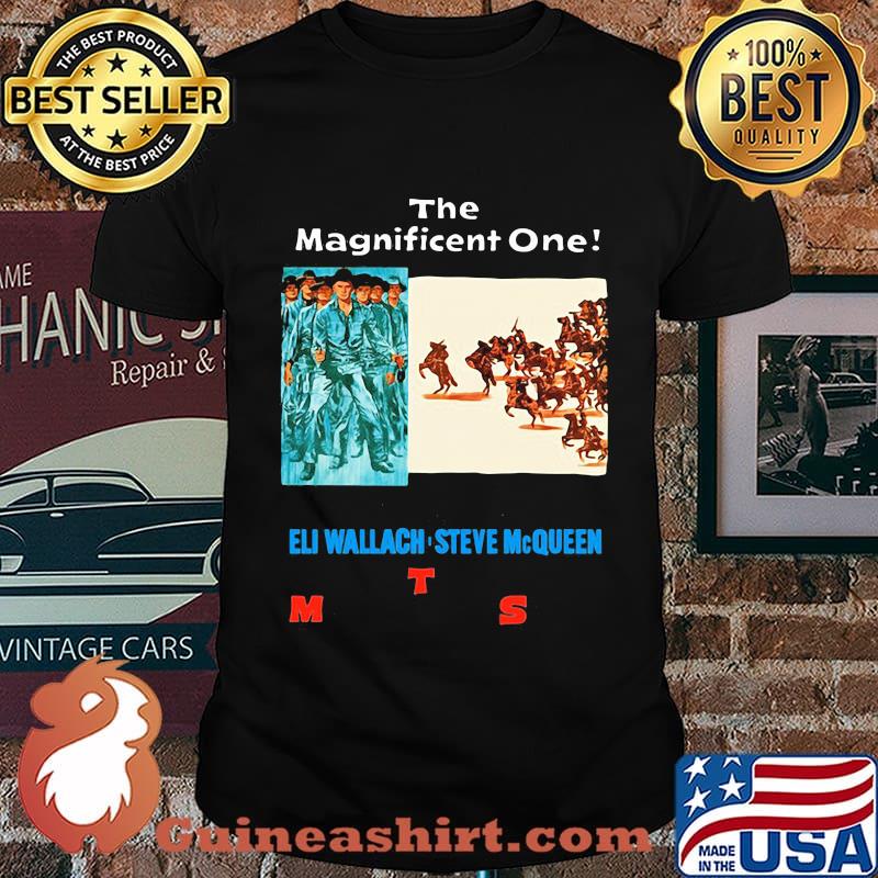 The Magnificent one eli wallach steve Mc queen shirt