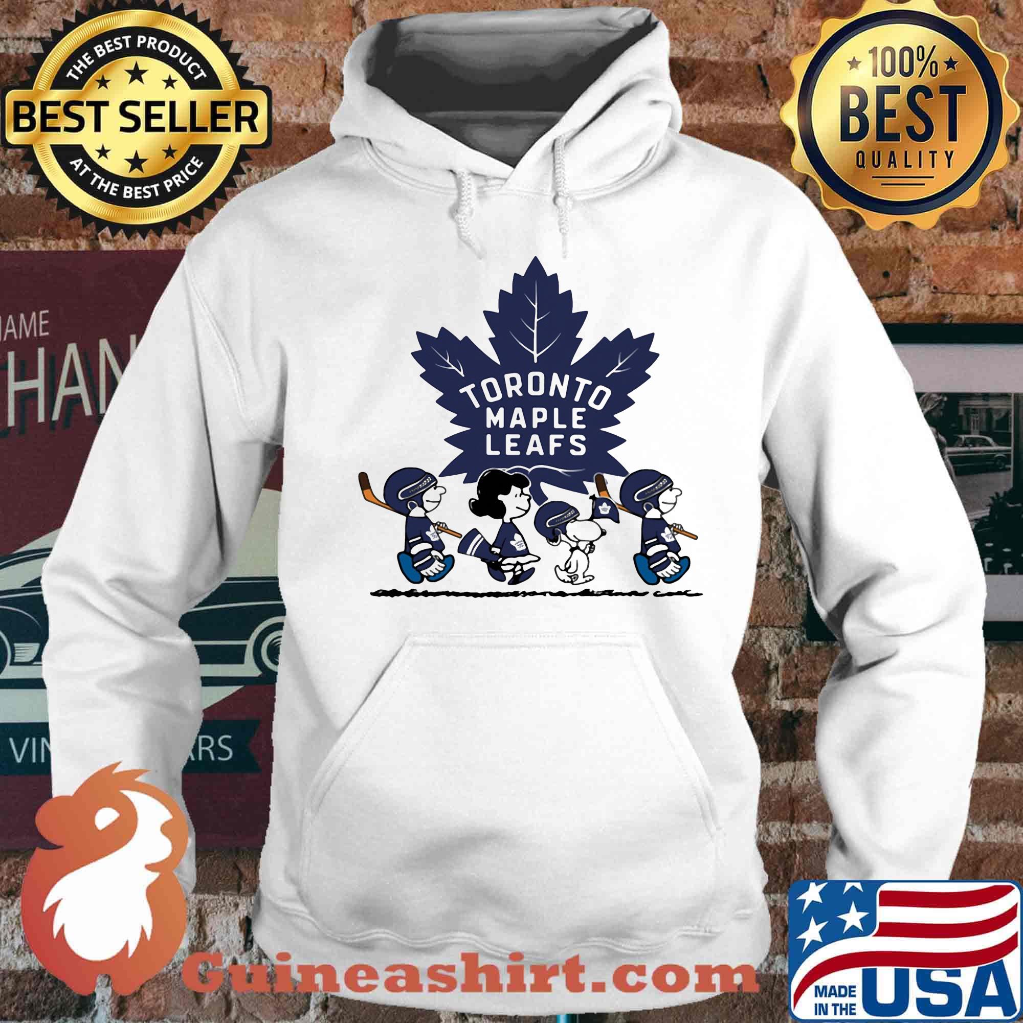 The peanuts toronto maple leafs hockey logo s Hoodie