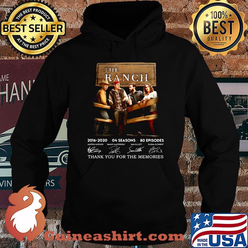The ranch 2016 2020 04 seasons 80 episodes thank you for the memories signatures s Hoodie
