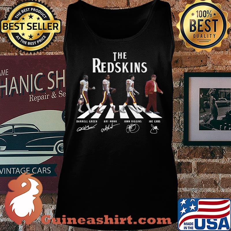 The redskins team abbey road signatures s Tank top
