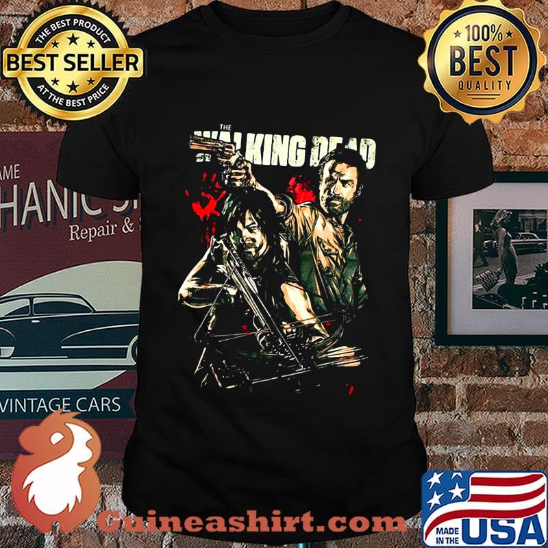 The Walking Dead Daryl and Rick shirt