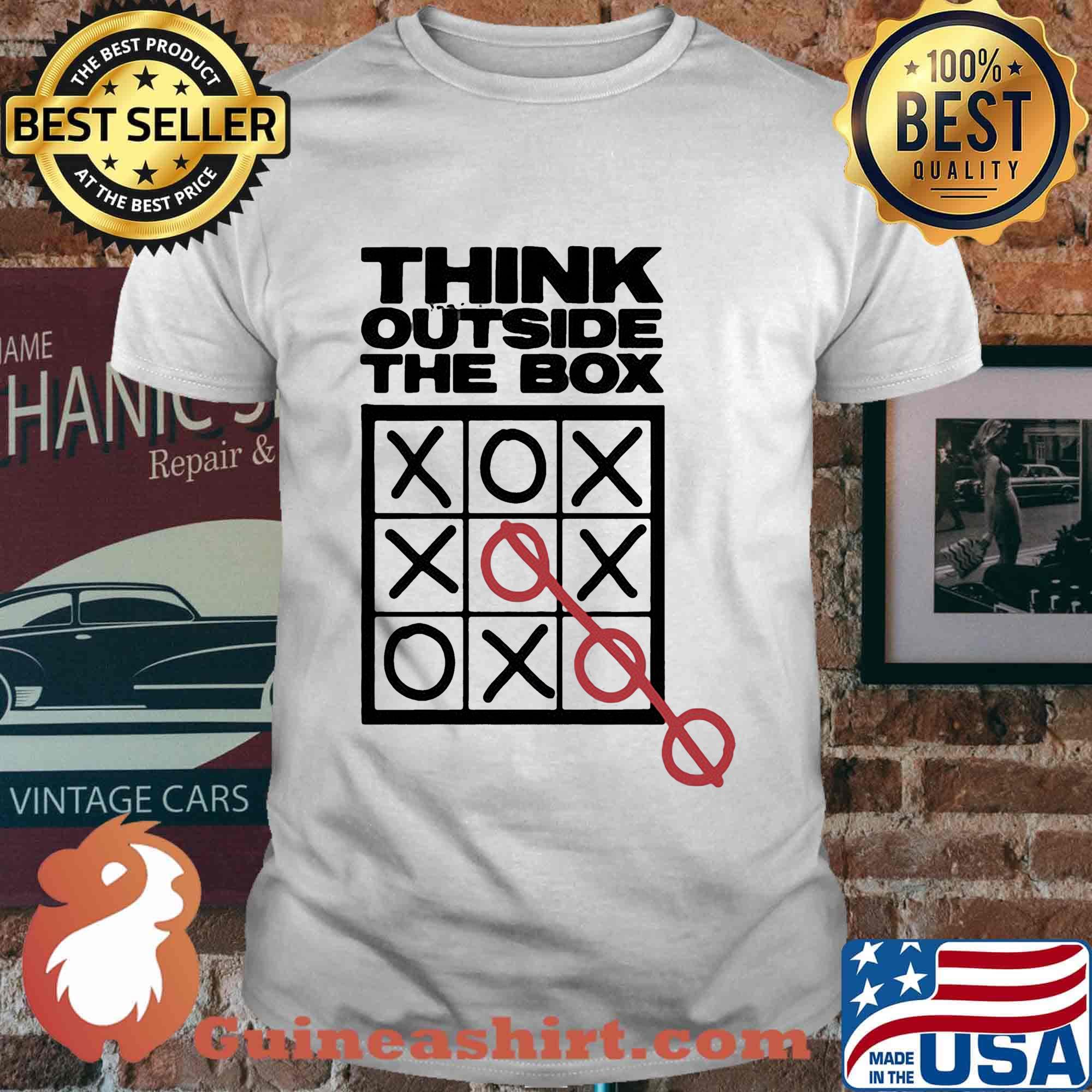 Think out side the box X O shirt