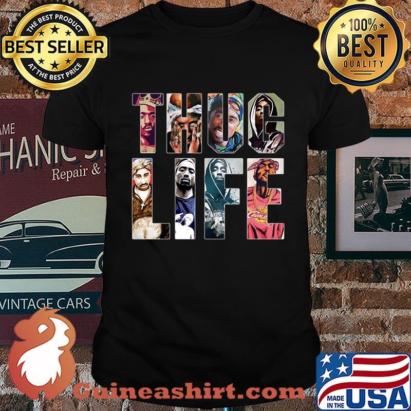Thug life band members shirt