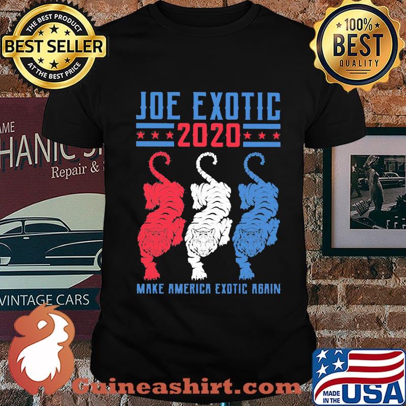 Tigers joe exotic 2020 make america exotic again shirt