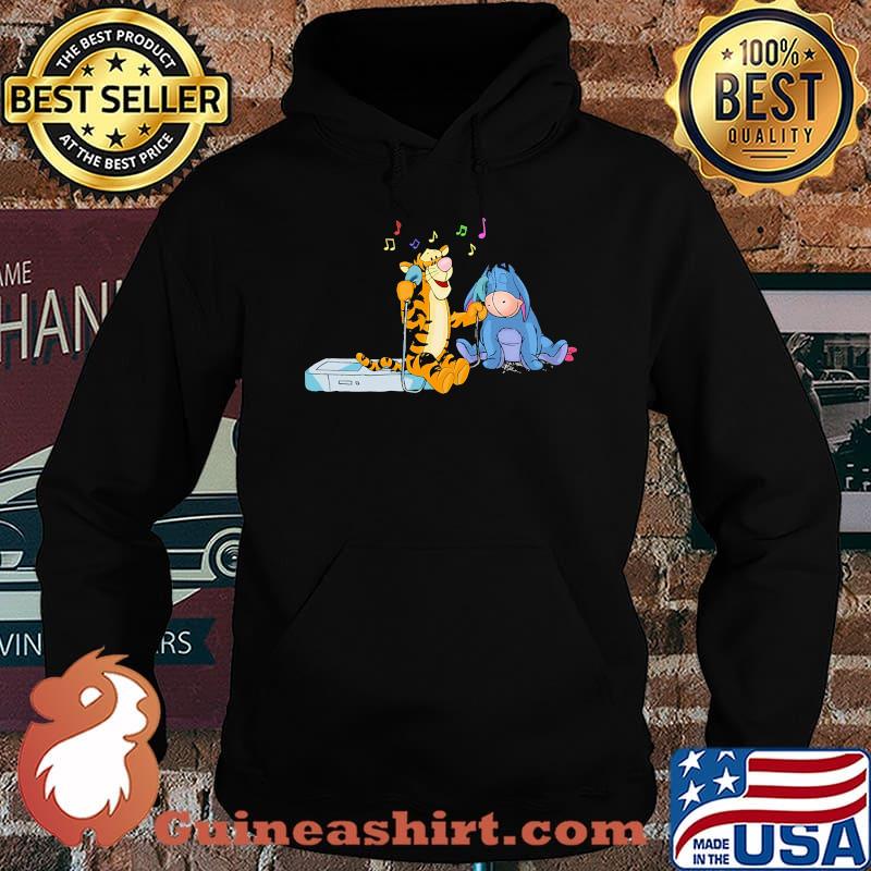 Tigger Eeyore listen music s Hoodie