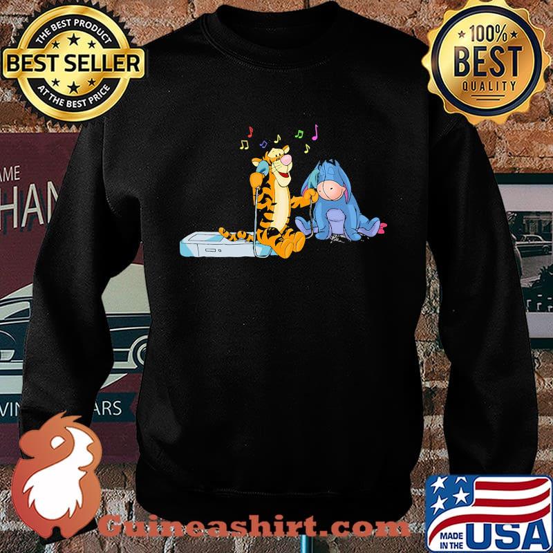 Tigger Eeyore listen music s Sweater