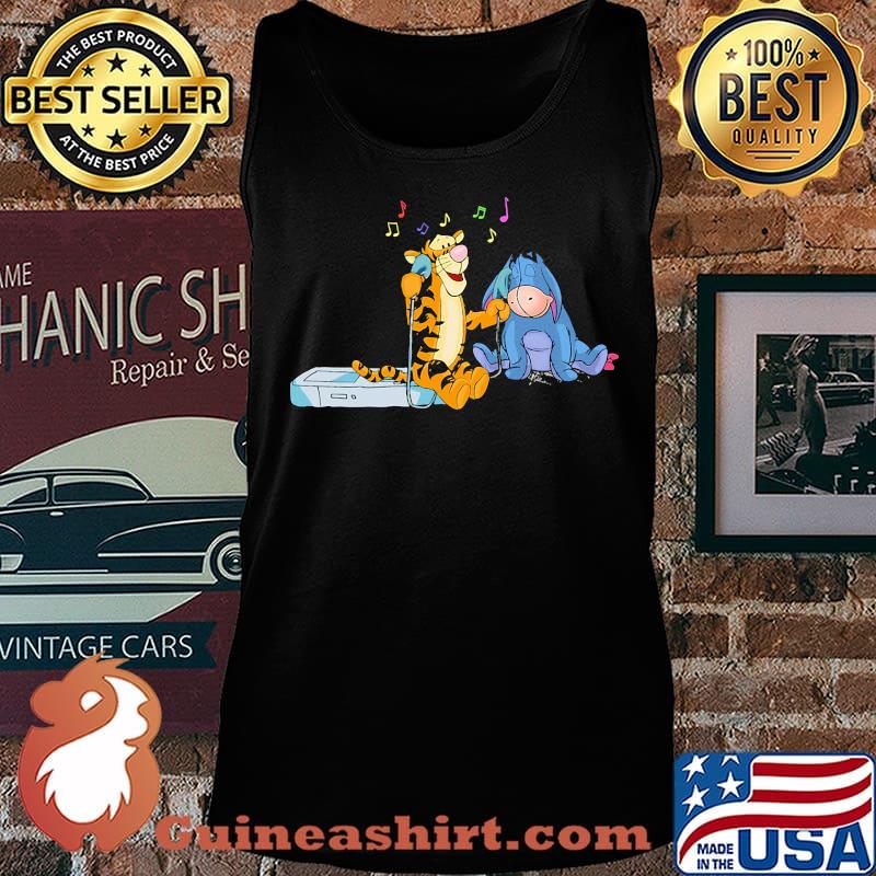 Tigger Eeyore listen music s Tank top