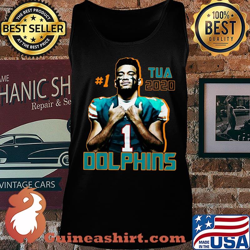 Tua tagovailoa 1 2020 miami dolphins football team s Tank top