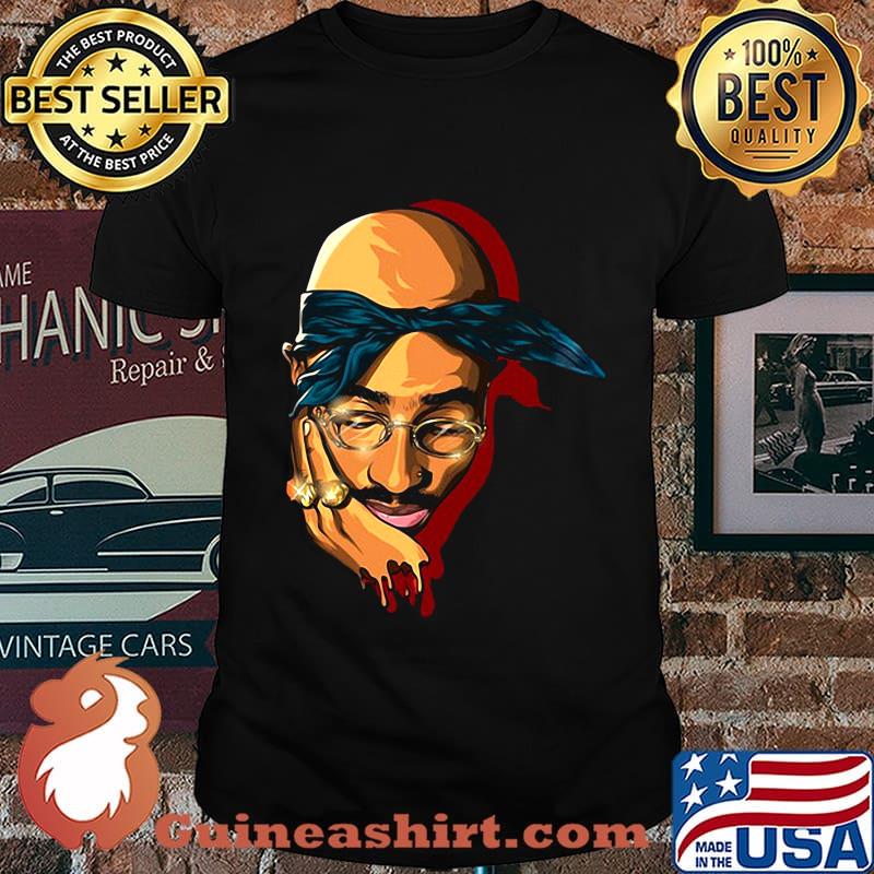 Tupac shakur rapper art shirt