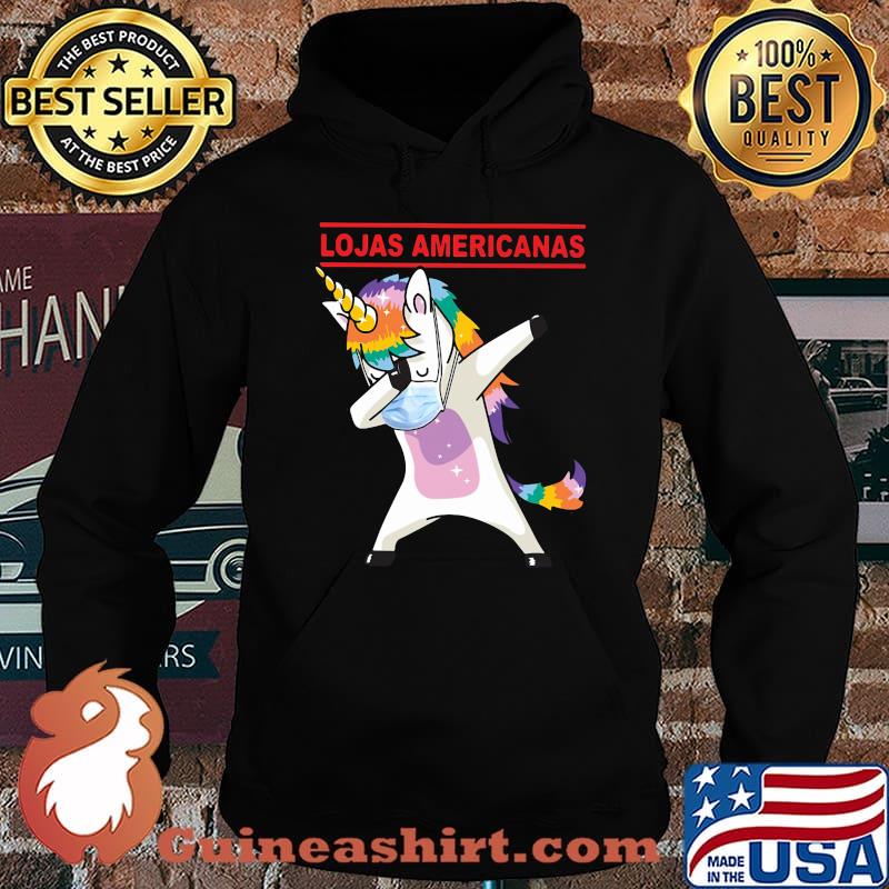 Unicorn mask lojas americanas logo s Hoodie