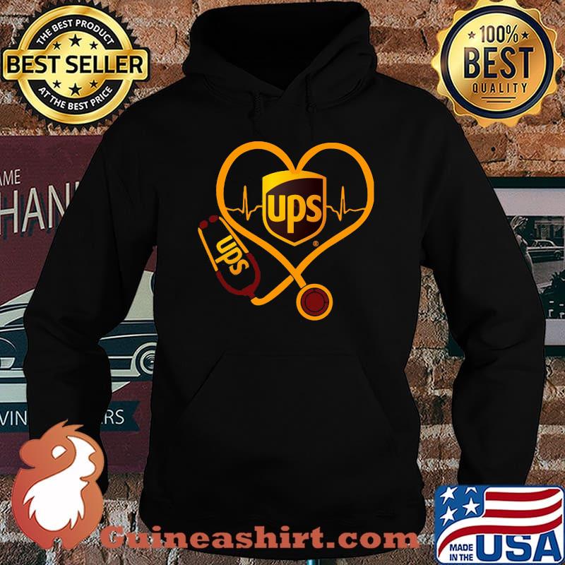 UPS nurse stethoscope love heartbeat s Hoodie