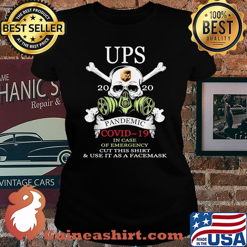 Ups pandemic Covid-19 in case of emergency Skull s Laides tee