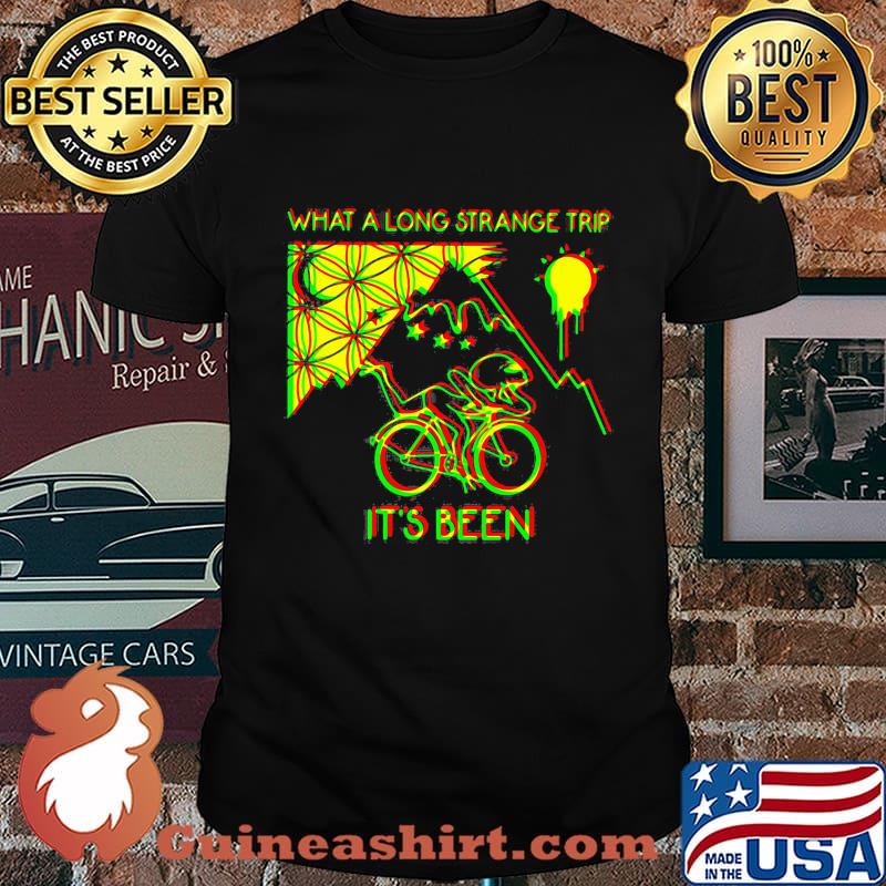 What a long strange trip it's been bicycle shirt