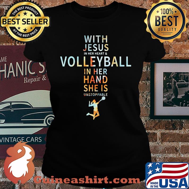 With jesus in her heart and volleyball in her hand she is unstoppable s Laides