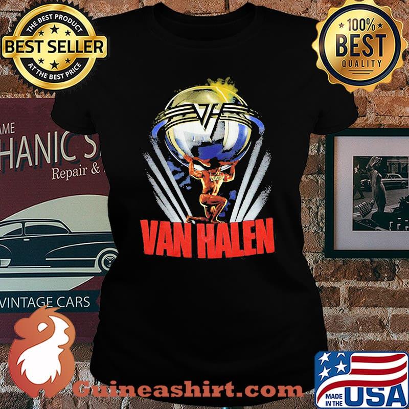 1986 van halen band 5150 tour s Laides tee