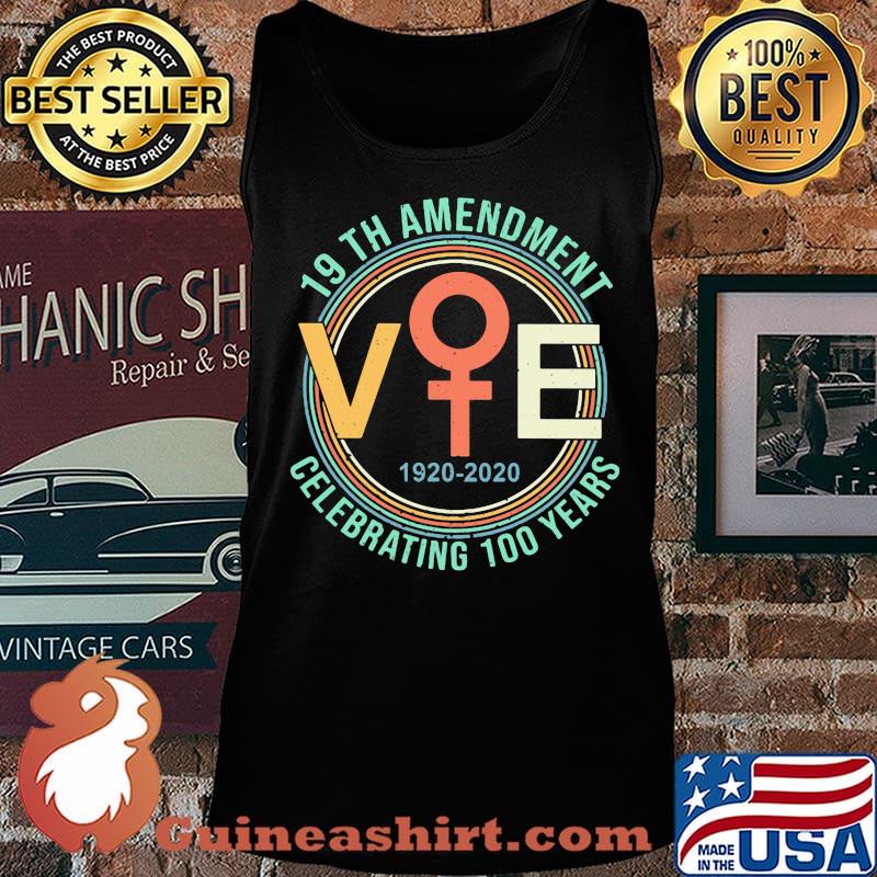 19th amendment vte 1920-2020 celebrating 100 years s Tank top