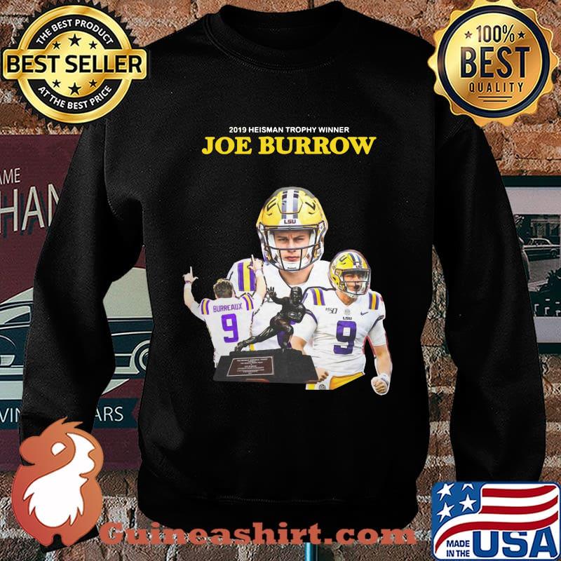 2019 heisman trophy winners joe burrow lsu tigers signature s Sweater