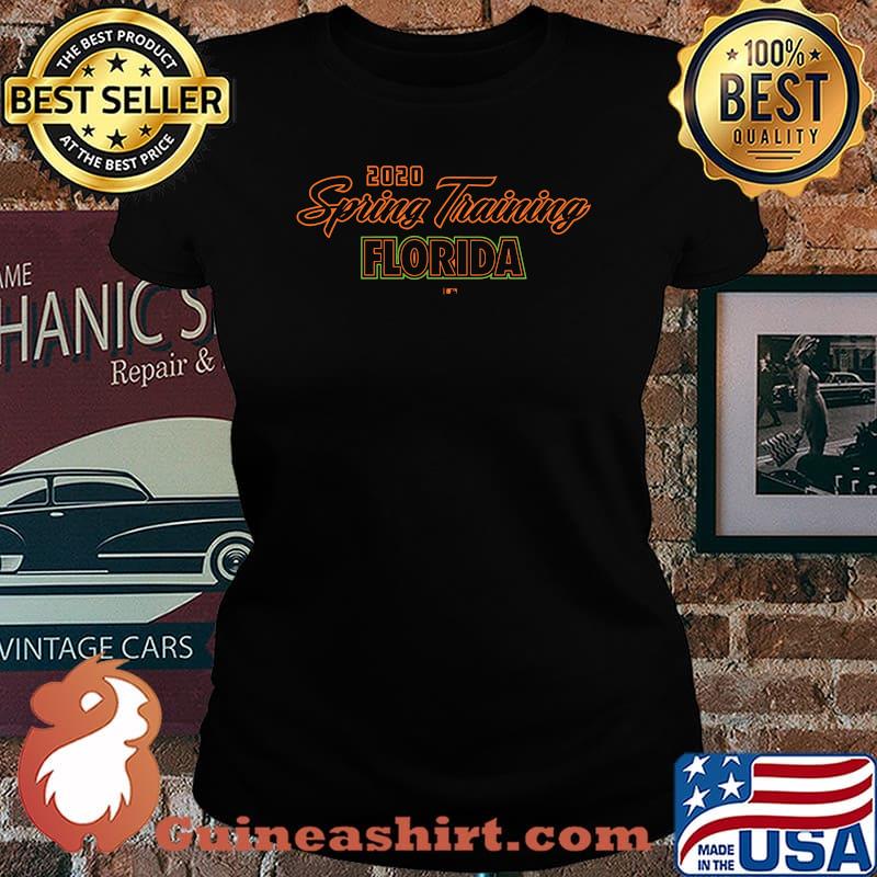 2020 spring training florida baseball s Laides tee