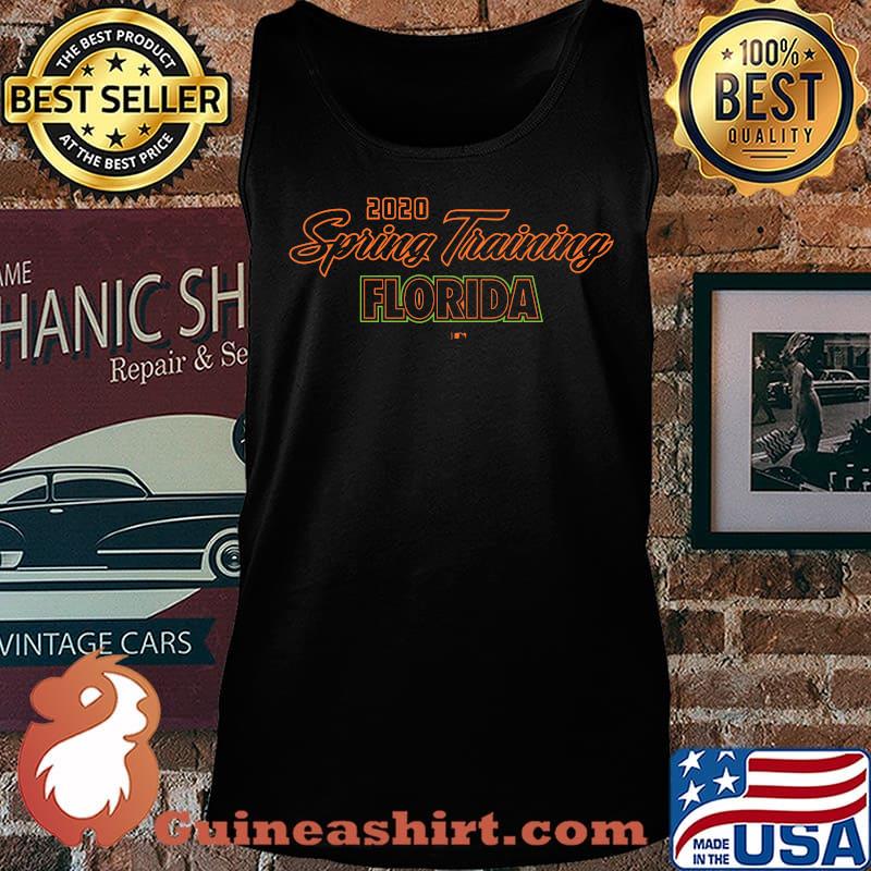 2020 spring training florida baseball s Tank top