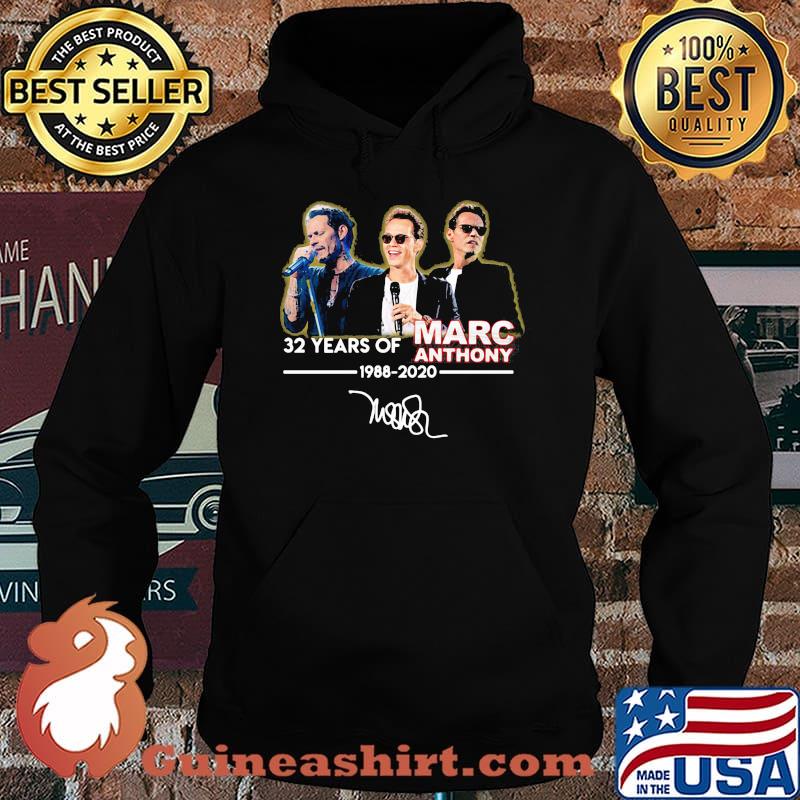 32 years of marc anthony 1988 2020 signature s Hoodie