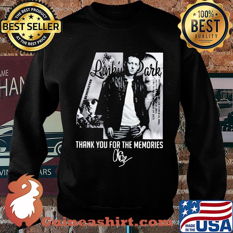 44 linkin park band thank you for the memories signature s Sweater
